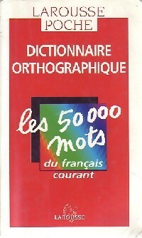 Livrenpoche : Dictionnaire orthographique - Inconnu - Livre