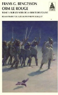 Livrenpoche : Orm le Rouge Tome I : Sur les mers de la route de l'Ouest - Frans-G Bengtsson - Livre