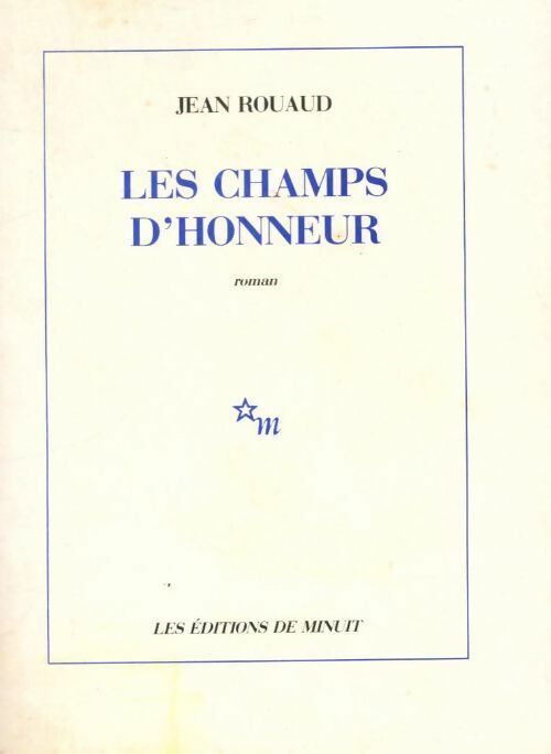 Livrenpoche : Les champs d'honneur - Jean Rouaud - Livre