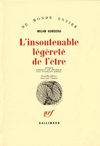 Livrenpoche : L'insoutenable légèreté de l'être - Milan Kundera - Livre