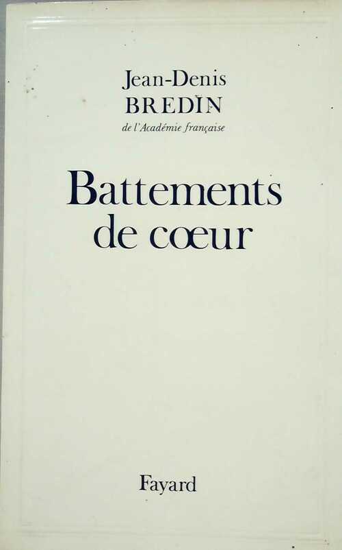 Livrenpoche : Battements de coeur - Jean-Denis Bredin - Livre