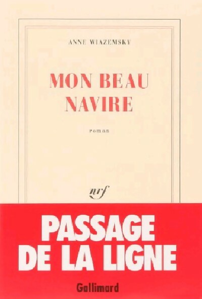 Livrenpoche : Mon beau navire - Anne Wiazemsky - Livre