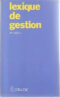 Livrenpoche : Lexique de gestion - Collectif - Livre
