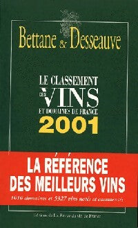 Livrenpoche : Le classement des vins et domaines de France 2001 - Michel Bettane - Livre
