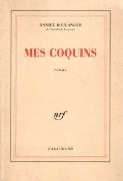Livrenpoche : Mes coquins - Daniel Boulanger - Livre