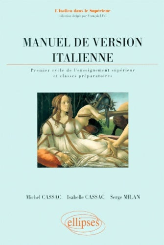 Livrenpoche : Manuel de version italienne - Michel Cassac, Isabelle Cassac - Livre