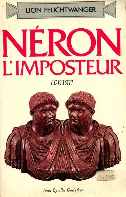 Néron l'imposteur - Lion Feuchtwanger - Livre