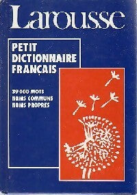 Livrenpoche : Petit dictionnaire français - Larousse - Livre