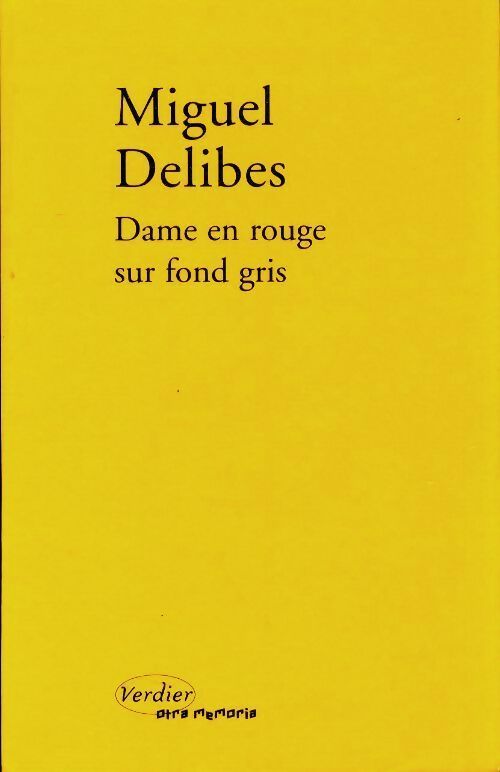 Livrenpoche : Dame en rouge sur fond gris - Miguel Delibes - Livre