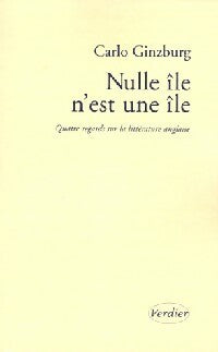 Livrenpoche : Nulle île n'est une île - Carlo Ginzburg - Livre