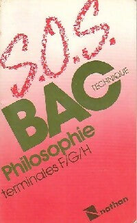 Livrenpoche : Philosophie : Terminales F/G/H - Inconnu - Livre