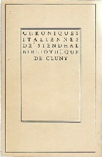 Livrenpoche : Chroniques italiennes - Stendhal - Livre