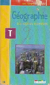 Livrenpoche : Geographie : Terminale : Les repères essentiels - Inconnu - Livre