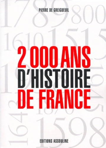 Livrenpoche : 2000 Ans d'Histoire de France - Pierre De Greigueuil - Livre