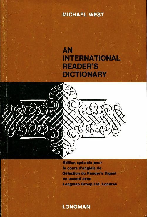 Livrenpoche : An international reader's dictionary - Michael West - Livre