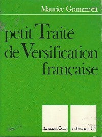 Livrenpoche : Petit traité de versification française - Maurice Grammont - Livre