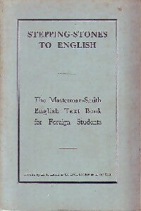 Livrenpoche : Stepping-stones to English - E. Masterman-Smith - Livre