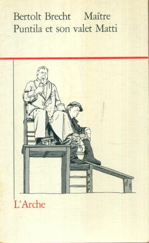 Livrenpoche : Maître Puntila et son valet Matti - Bertolt Brecht - Livre