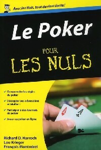 Le poker pour les nuls - François Montmirel - Livre