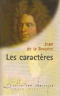 Livrenpoche : Les caractères - Jean De la Bruyère - Livre