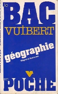 Livrenpoche : Géographie Terminales - P Wagret, C. Baconnet - Livre