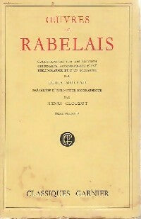 Livrenpoche : Oeuvres complètes Tome I - François Rabelais - Livre
