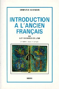 Livrenpoche : Introduction à l'ancien français - Geneviève Hasenohr - Livre