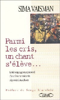 Livrenpoche : Parmi les cris, un chant s'élève - Sima Vaisman - Livre