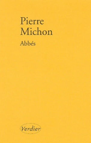 Livrenpoche : Abbés - Pierre Michon - Livre