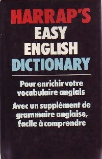 Livrenpoche : Easy English dictionary - Inconnu - Livre