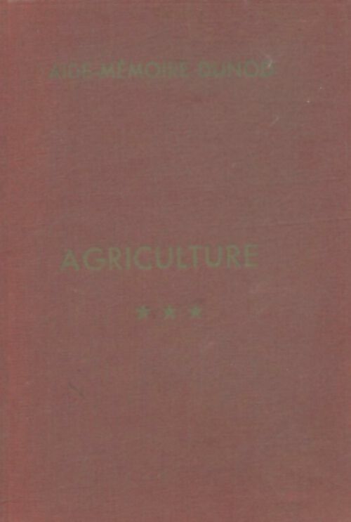 Livrenpoche : Agriculture Tome III - X - Livre