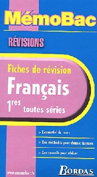 Livrenpoche : Français 1ères toutes séries, fiches de révision - Collectif - Livre