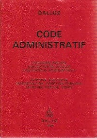 Livrenpoche : Code administratif 1992 - Inconnu - Livre