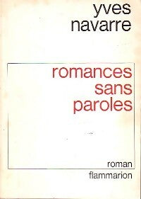 Livrenpoche : Romances sans paroles - Yves Navarre - Livre