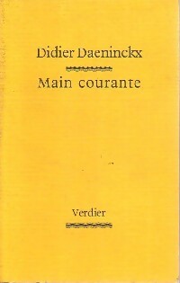 Livrenpoche : Main courante - Didier Daeninckx - Livre