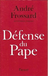 Livrenpoche : Défense du Pape - André Frossard - Livre