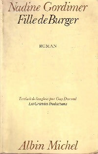Fille de Burger - Nadine Gordimer - Livre