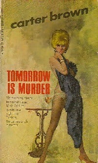 Livrenpoche : Tomorrow is murder - Carter Brown - Livre