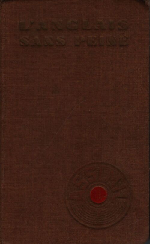 L'anglais sans peine - A. Chérel - Livre