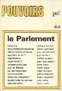Livrenpoche : Le Parlement - Collectif - Livre