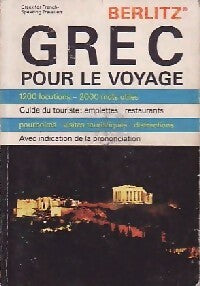 Grec pour le voyage - Inconnu -  Guide de voyage - Livre