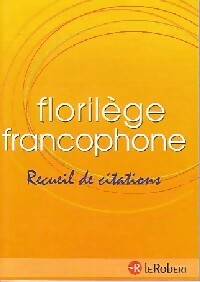 Florilège francophone - Inconnu -  Le Robert et Collins - Poche - Livre