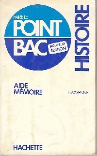 Livrenpoche : Aide-mémoire histoire - G. Varenne - Livre