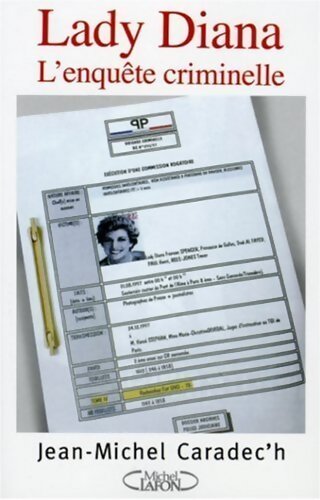 Livrenpoche : Lady Diana. L'enquête criminelle - Jean-Michel Caradec'h - Livre