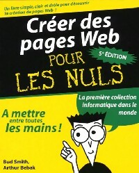 Livrenpoche : Créer des pages web - Bud Smith, Arthur Bebak - Livre