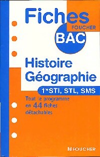 Livrenpoche : Histoire-Géographie : 1ères STI, SMS, STL - Inconnu - Livre