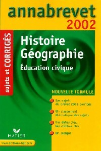 Livrenpoche : Histoire-Géographie-Education civique 3e : Sujets et corrigés - Collectif - Livre