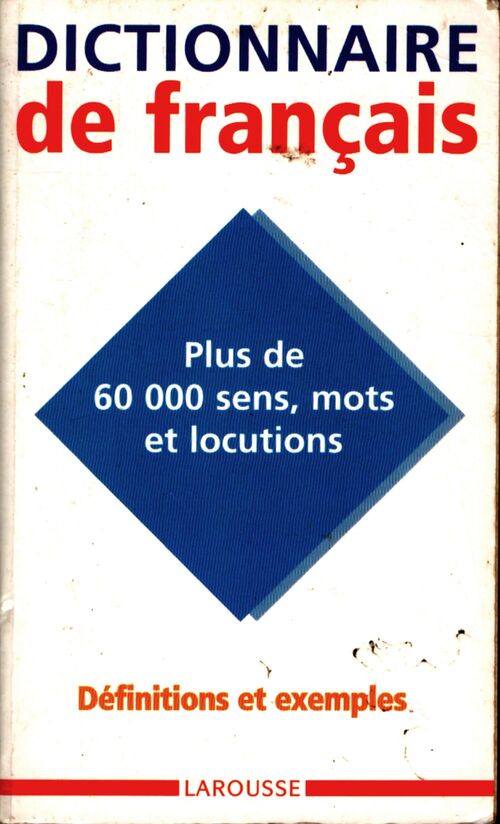 Dictionnaire de français - Inconnu - Livre