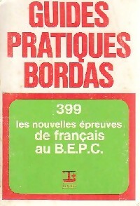 Livrenpoche : Les nouvelles épreuves de français au B.E.P.C. - Jean Peytard - Livre
