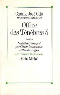 Livrenpoche : Office des ténèbres 5 - Camilo José Cela - Livre